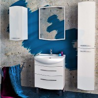 Мебель для ванной Alvaro Banos Carino maximo 65 белый лак