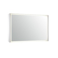 Зеркальный шкаф Jacob Delafon Escale 100 см, белый бриллиант лак