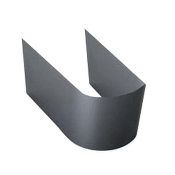 Дизайнерская накладка для унитаза/биде Jacob Delafon - STILLNESS E75629-39R серый металл