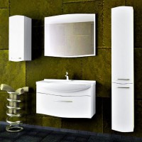 Мебель для ванной Alvaro Banos Carino 85 белый лак